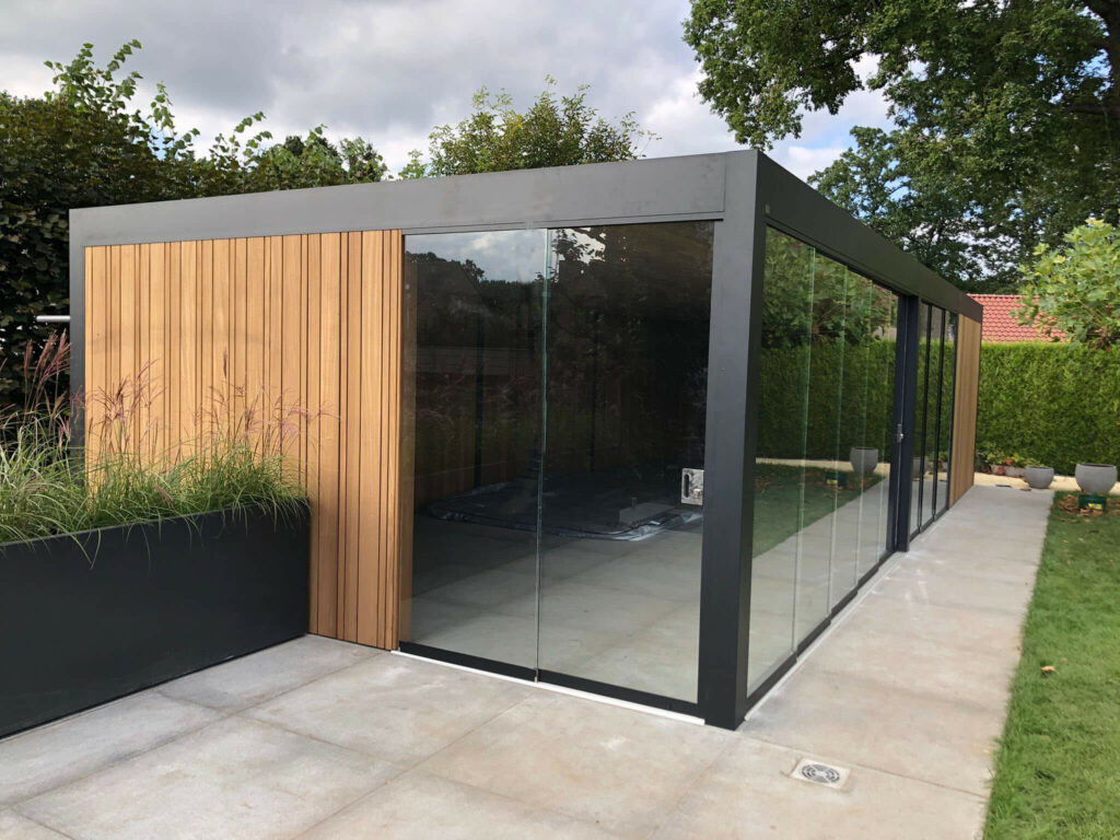 Outdoor Wellness Bijgebouw Buitenruimte Cubiq2