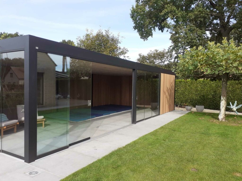 Outdoor Wellness Bijgebouw Buitenruimte Cubiq3