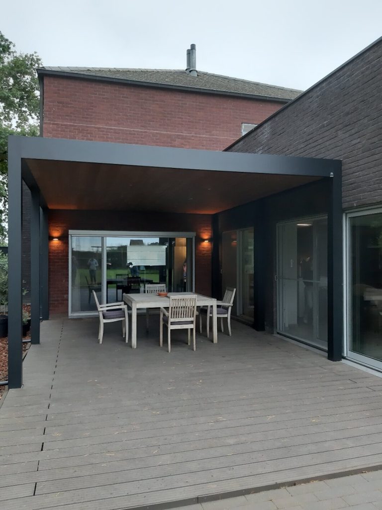 Realisatie Terrasoverkapping Cubiq Design1