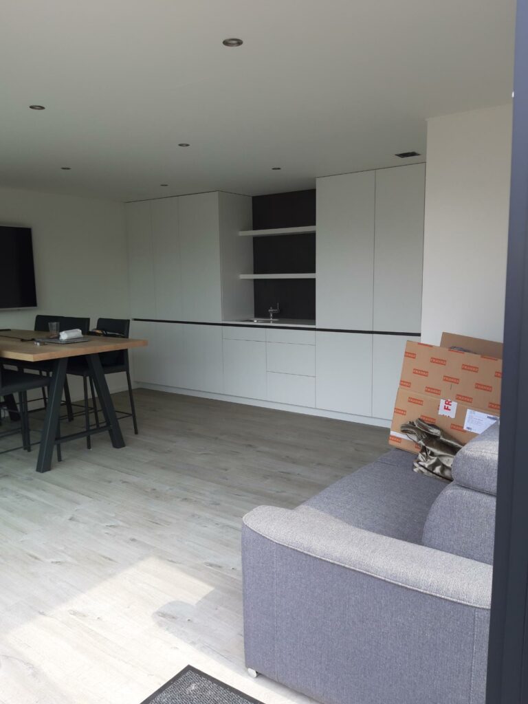 Realisatie Tuinkantoor Cubiq Design3